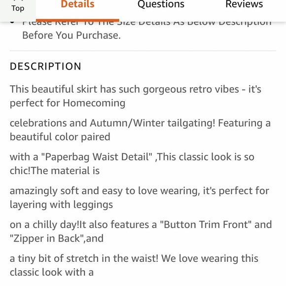 Cute Khaki Belted Miniskirt Size XL New in Bag - Picture 8 of 16